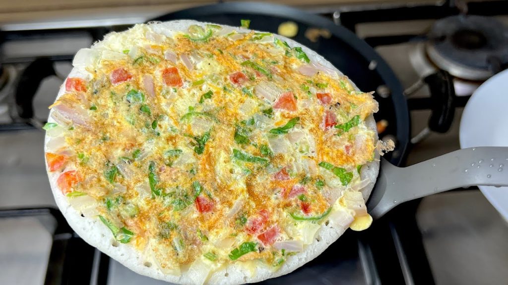 Egg Dosa Recipe 2