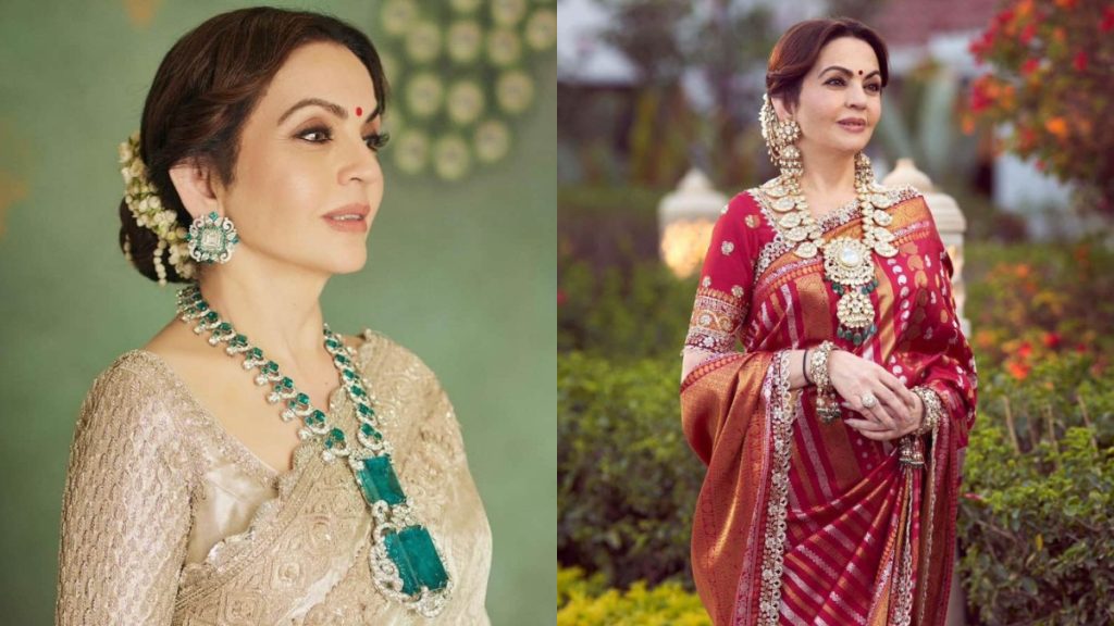 Nita Ambani viral Photos At Ambani Wedding