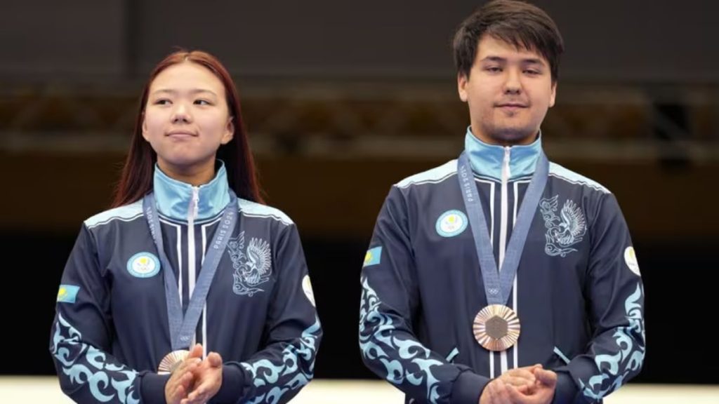 Olympics First Medal For Khazakstan