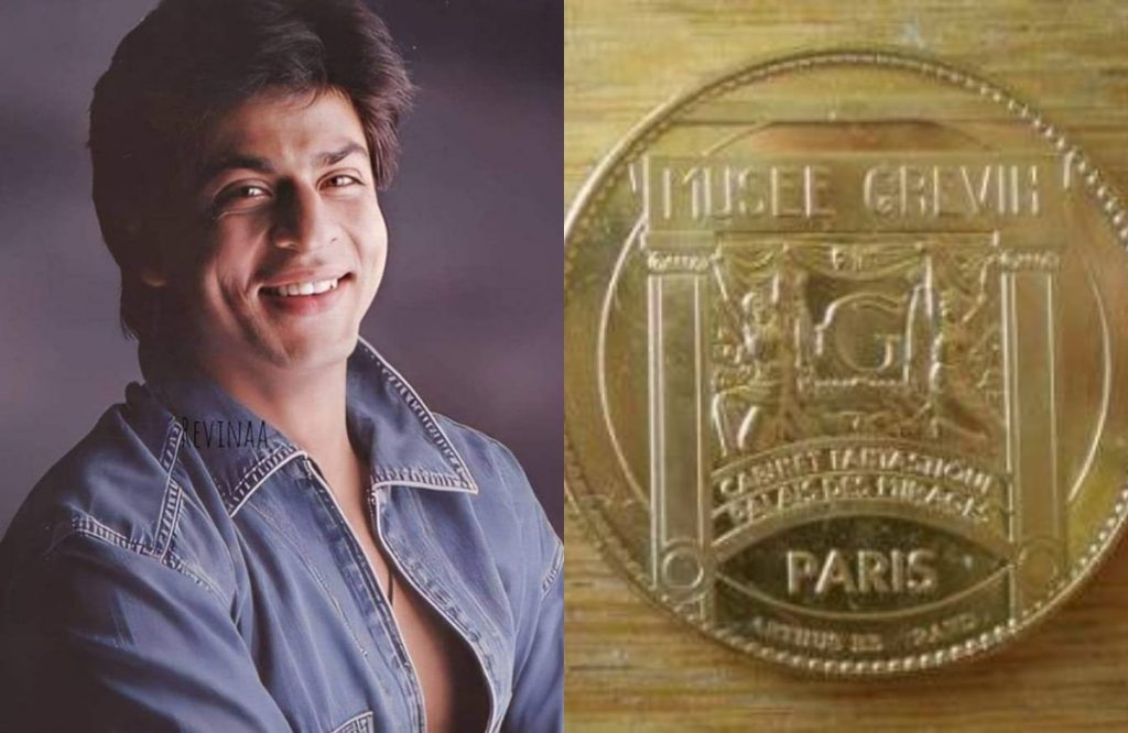 Paris museum issued gold coin in the honour of Shah Rukh Khan