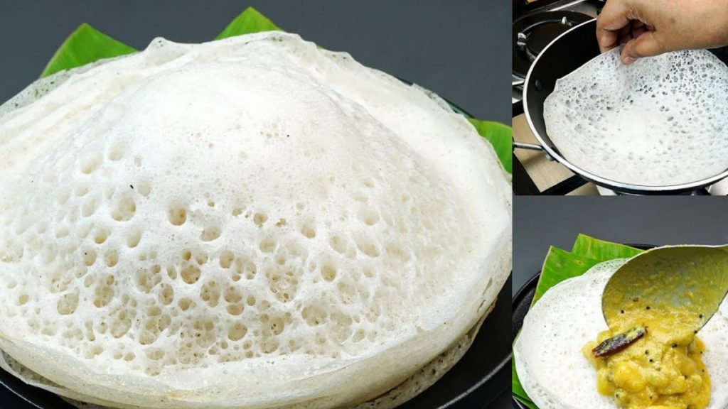 Soft Palappam For Breakfast