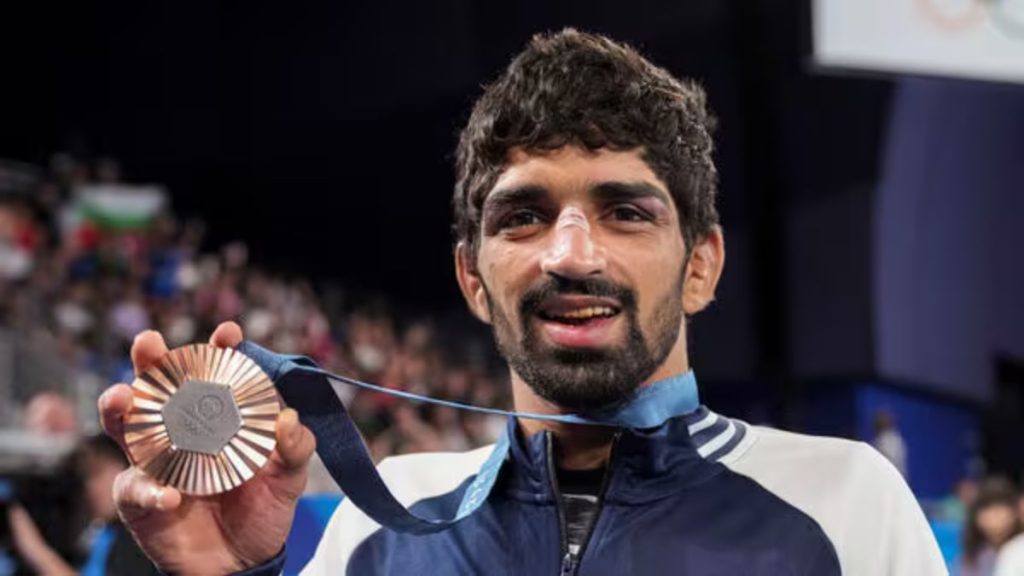 Aman Sehrawat Achieved Medal In Olympics