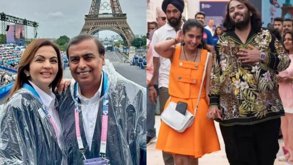 Ambani Family At Paris For Olympics