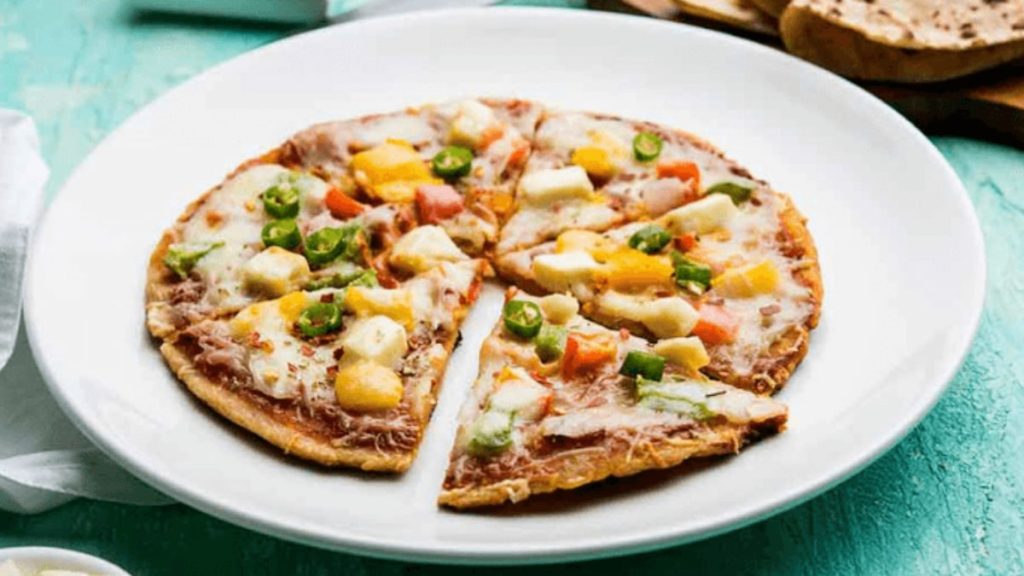 Chapathi Pizza Recipe