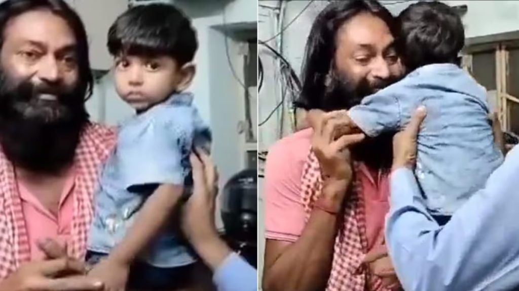 Child Cries When He Rescued From The Kidnapper