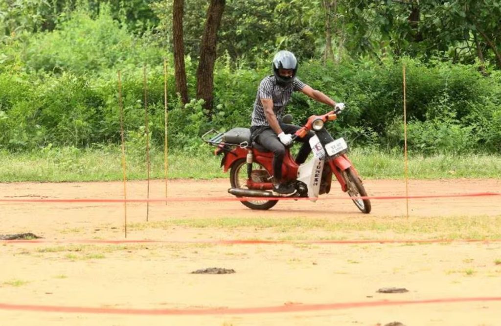 M80 Bikes Not Allowed More in  Driving Test