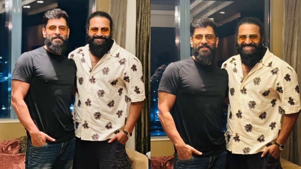 Rishab Shetty Met His Favourite Actor Vikram