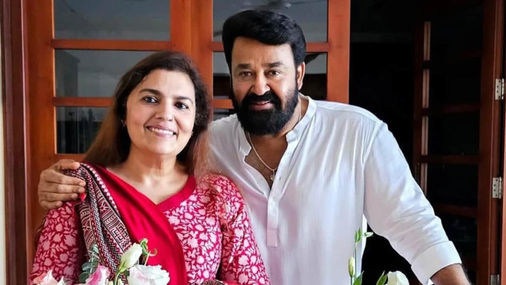 mohanlal speaks about wife suchitra