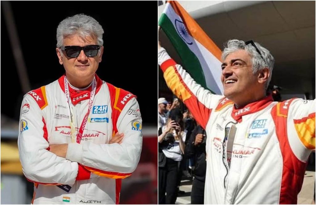 Actor Ajith Kumar Team Won 3rd In Dubai 24h Race