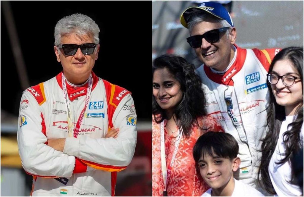 Actor Ajith Kumar Team Won 3rd In Dubai 24h Race