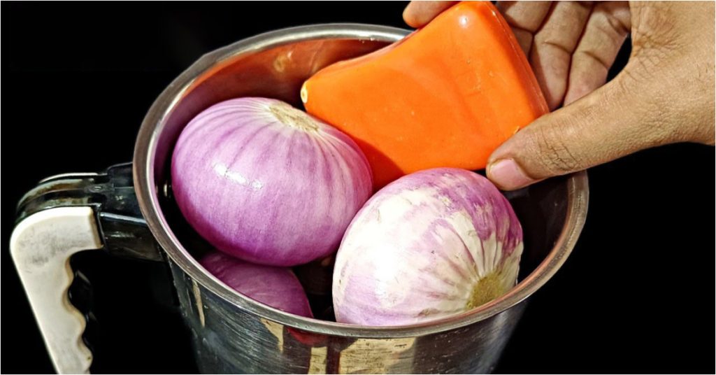 Onion And Soap On Mixi Tip