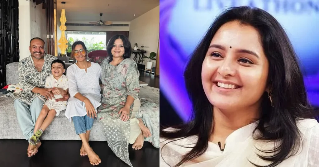 Manju Warrier Celebrates Eid Ul Fitr With Soubin And Family