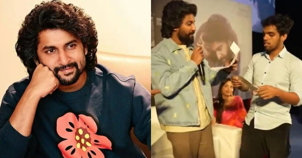 Nanis Fan Pitches Film Script At Event