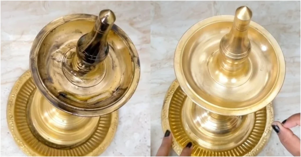 Brass And Pooja Vessels Cleaning Easy Tip