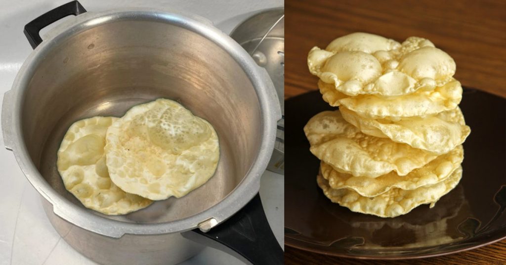 To-Fry-Kerala-Pappadam-Using-Cooker
