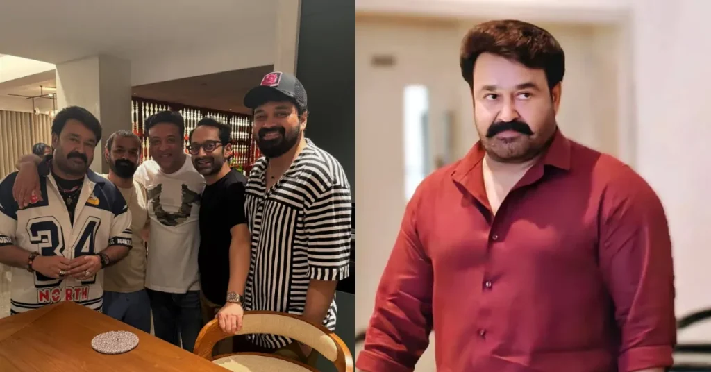Fahadh Faasil Meet Mohanlal