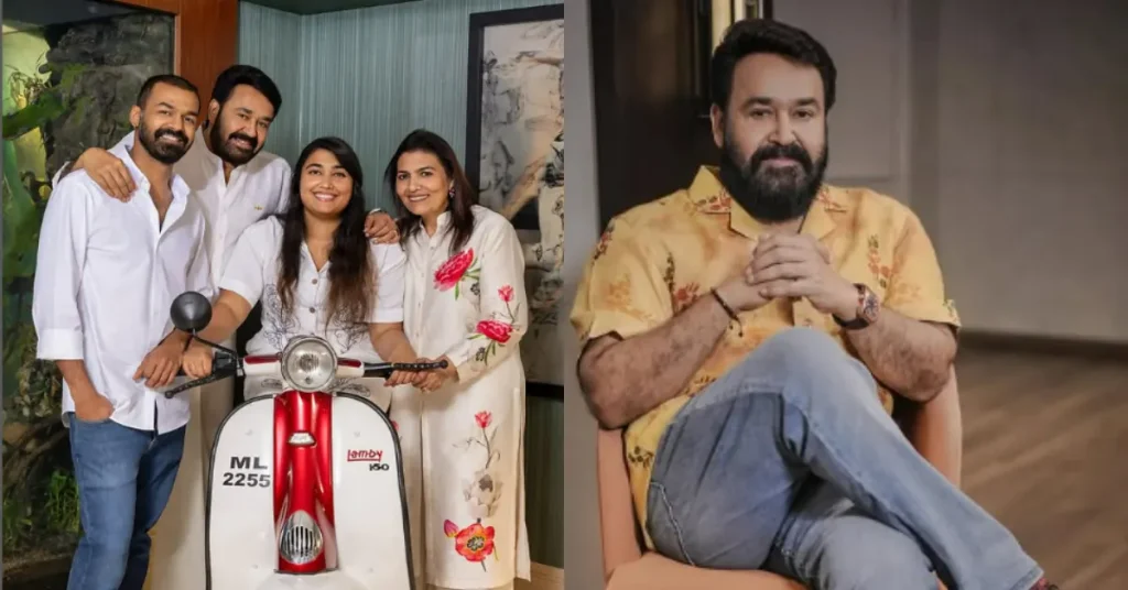 Mohanlal Family Photo Get Viral