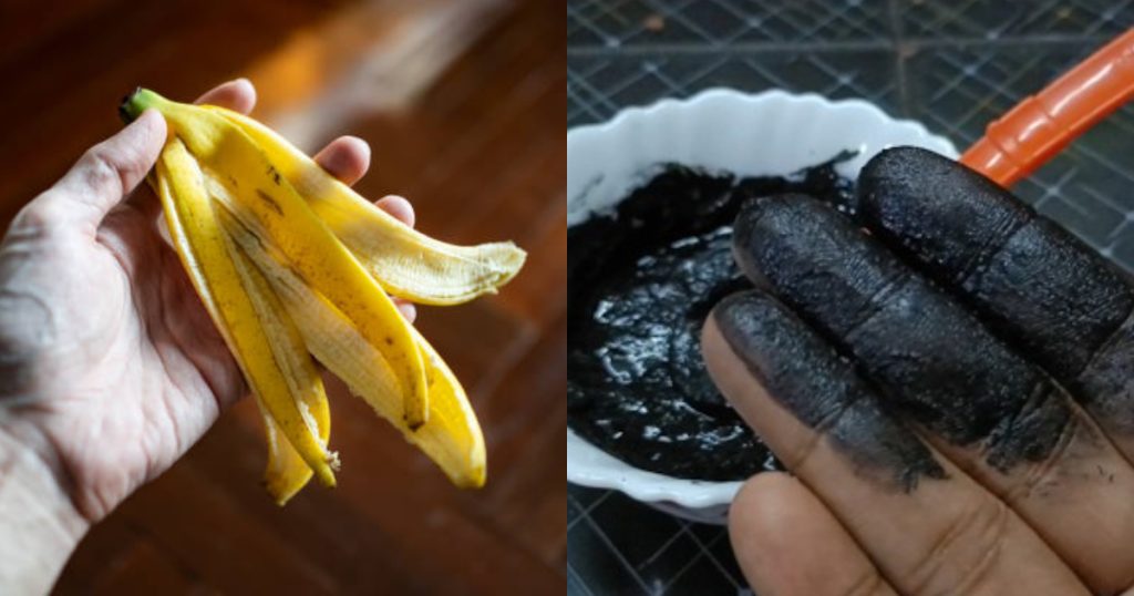Natural-Hair-Dye-Using-Banana-Peel